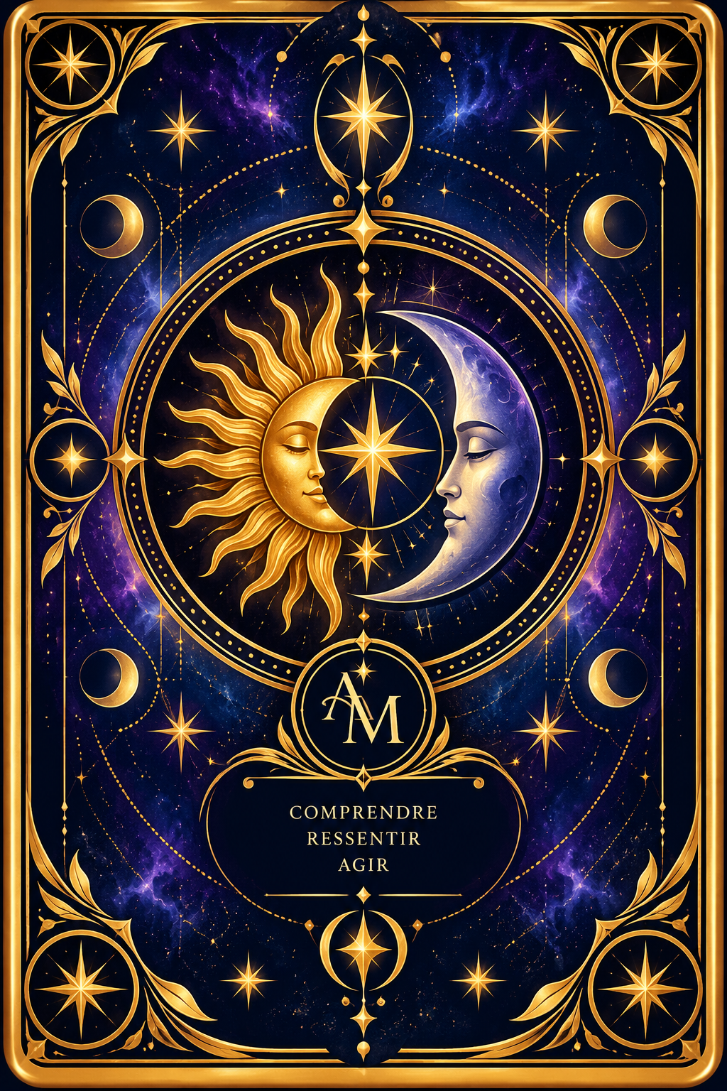 Dos de carte de Tarot